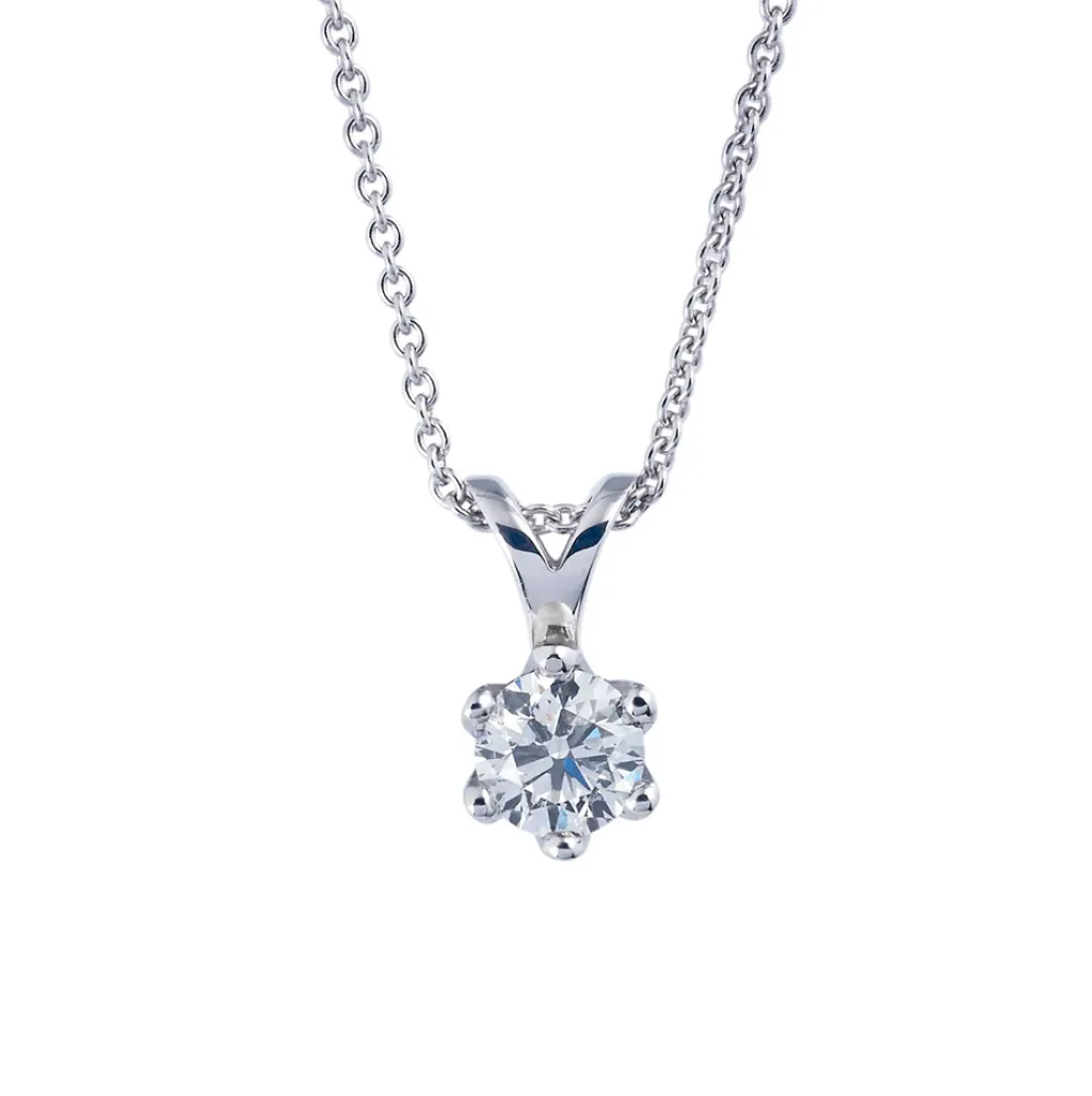 Hot Elegance diamantanheng 0,35 ct Halssmykker