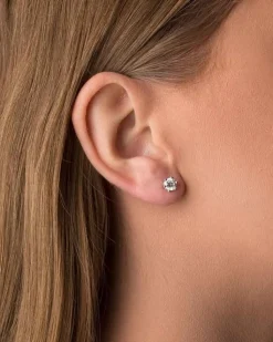 Best Elegance diamantørepynt 1,00 ct gult gull Ørepynt