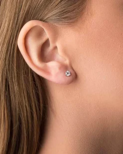 New Elegance diamantørepynt 0,50 ct gult gull Ørepynt