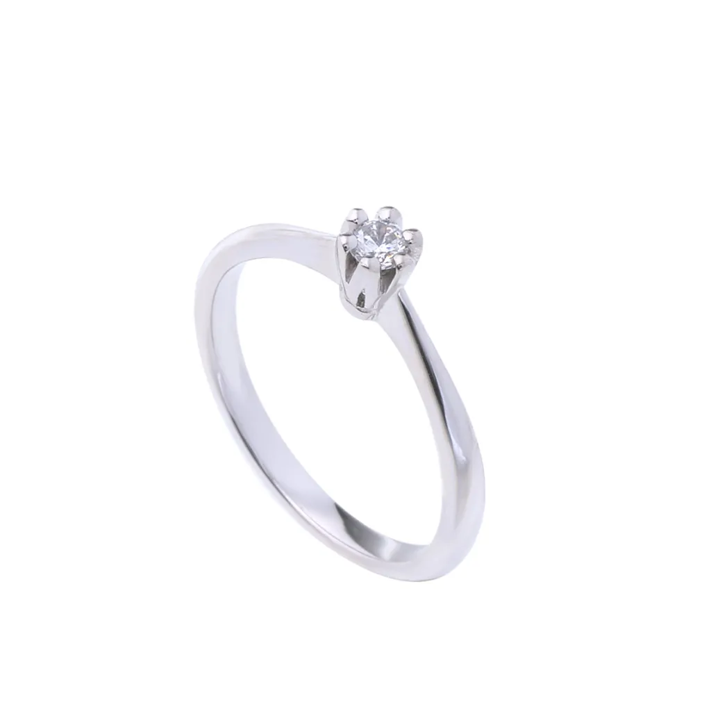 Clearance Elegance diamantring 0,10 ct Ringer
