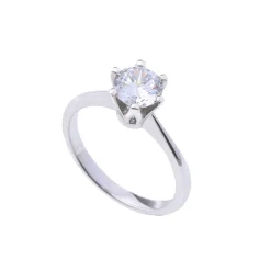 Best Elegance diamantring 1,25 ct Ringer