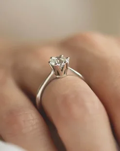 Online Elegance diamantring 1,01 ct Ringer