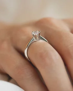 Outlet Elegance diamantring 0,35 ct Ringer
