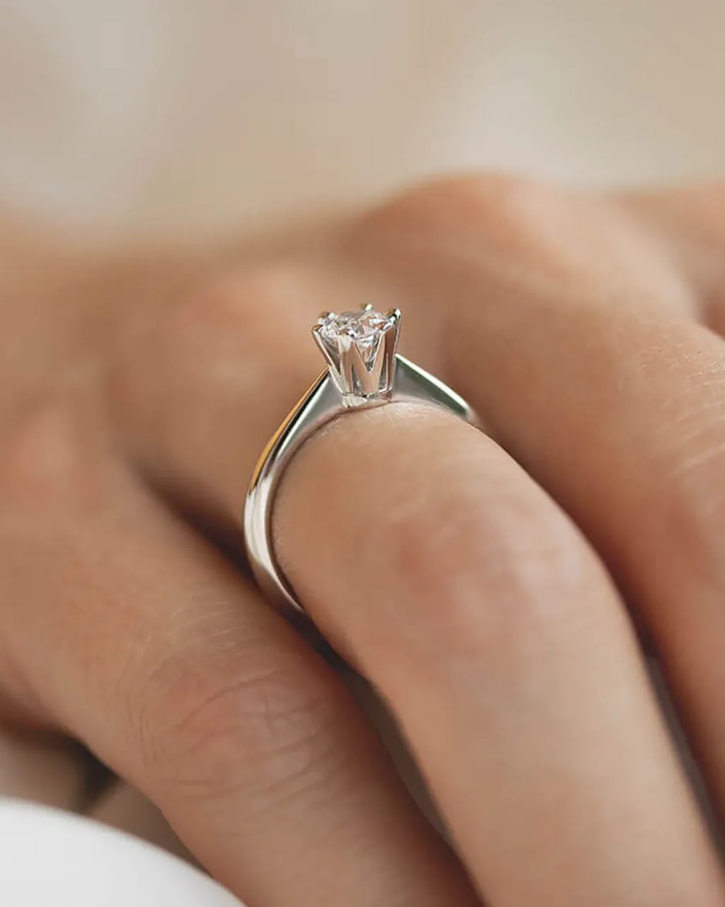 Outlet Elegance diamantring 0,35 ct Ringer