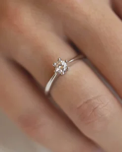 Sale Elegance diamantring 0,25 ct Ringer