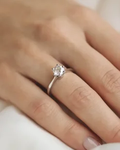 Online Elegance diamantring 1,01 ct Ringer