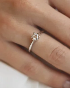Outlet Elegance diamantring 0,35 ct Ringer