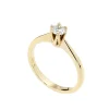 Discount Elegance diamantring 1,00 ct gult gull Ringer