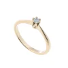 Online Elegance diamantring 0,10 ct gult gull Ringer