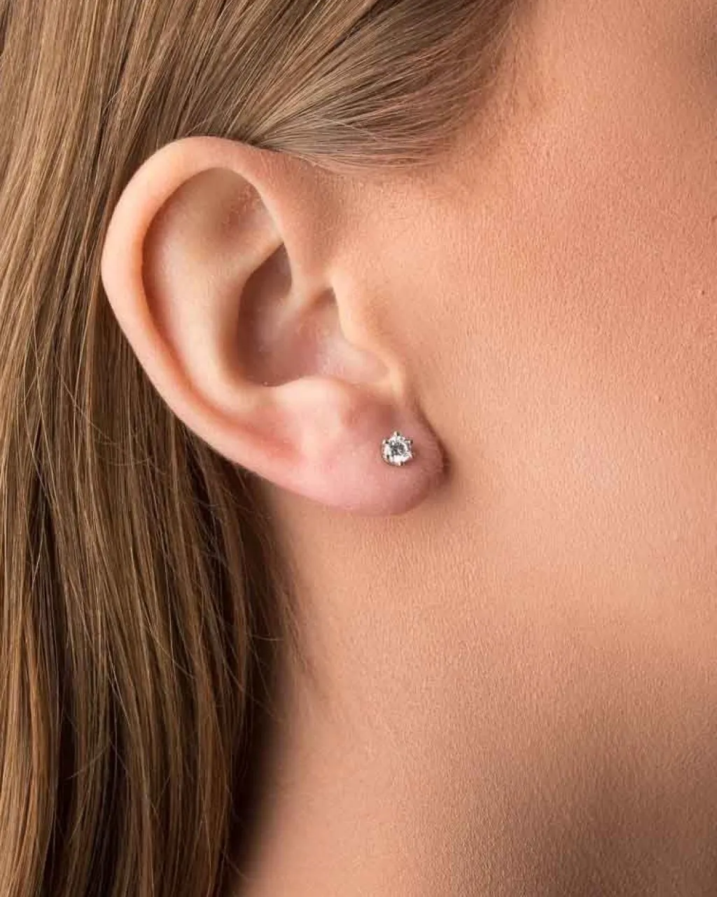 Outlet Elegance enstens diamantørepynt 0,40 ct Ørepynt