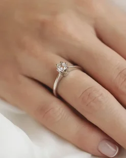 Best Elegance enstens diamantring 0,51 ct Ringer