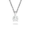 New Elegance Forever diamantanheng 0,25 ct hvitt gull Halssmykker