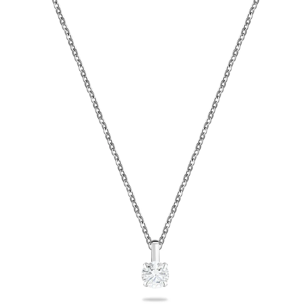 New Elegance Forever diamantanheng 0,25 ct hvitt gull Halssmykker