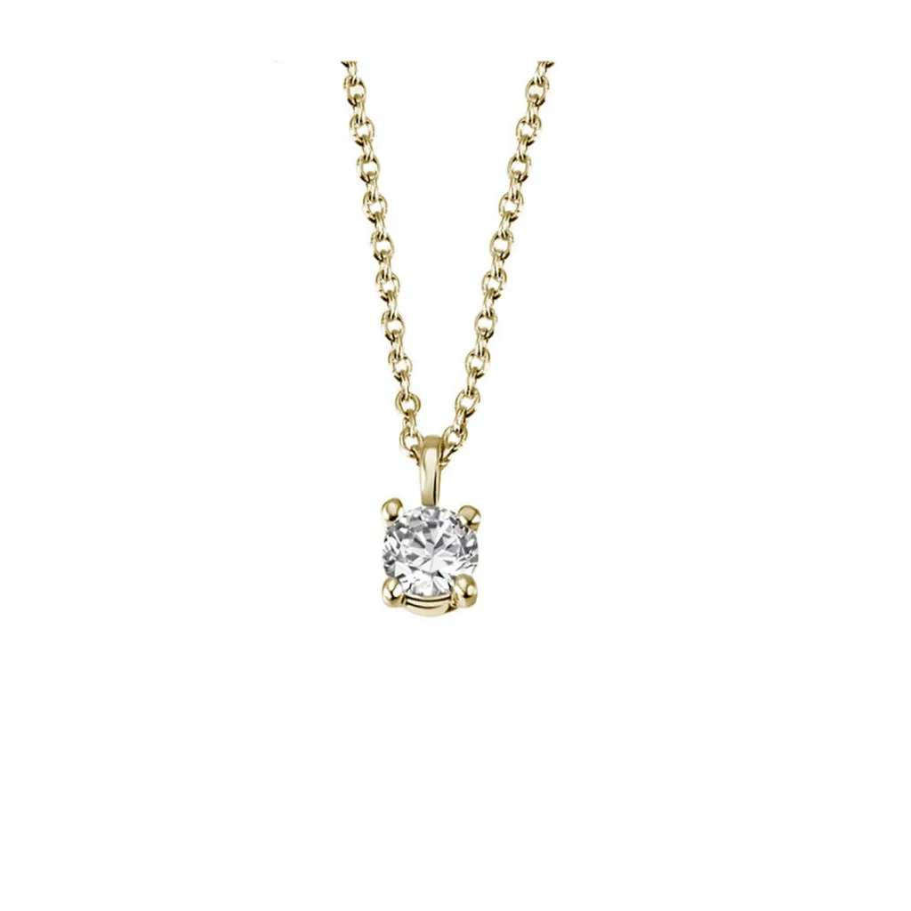 New Enstens diamantanheng 0,07 ct Halssmykker