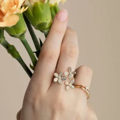 Hot Enstens diamantring 0,07 ct Ringer