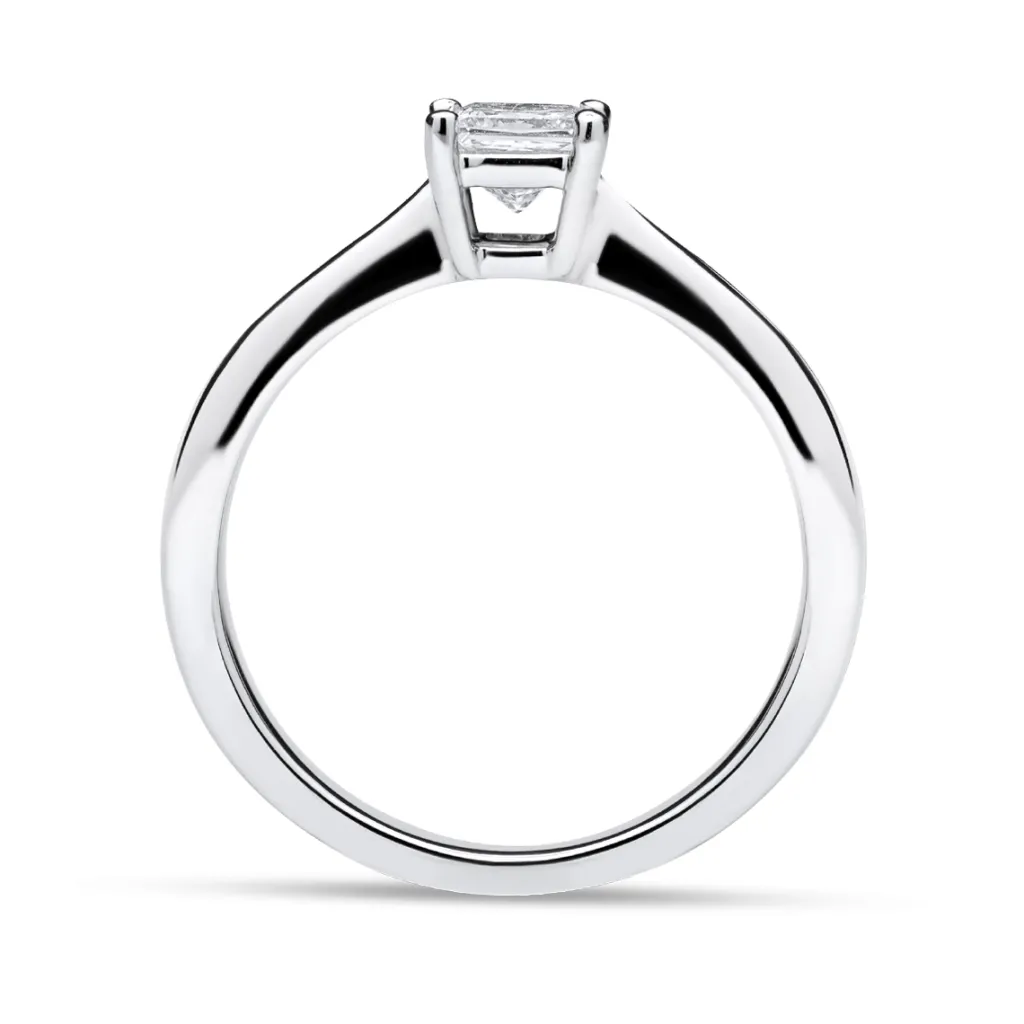 Discount Enstens diamantring princess cut 0,50ct Ringer