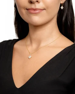 Outlet Firkløver diamantøreringer 1,00 ct Ørepynt