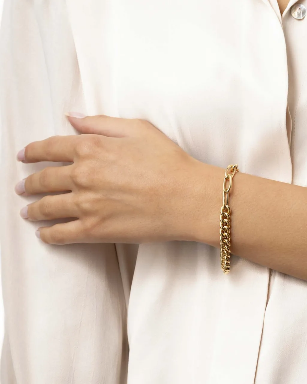 Clearance Forgylt sølvarmbånd Armbånd