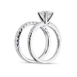 Hot Forlovelsesring Bridal Eternity Venice 0,95 ct Ringer