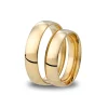 Online Giftering Promise 5 mm gult gull oval Ringer