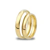 Outlet Giftering Promise 3,5 mm gult gull oval Ringer