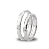 Hot Giftering Promise 3 mm hvitt gull oval Ringer