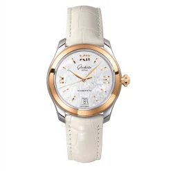 Best Glashütte Lady Serenade sølv perlemor 36 mm Til Henne