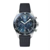 Discount Glashütte SeaQ Chronograph blå 43 mm Dykkerklokker | Til Han