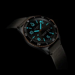 Discount Glashütte SeaQ Panorama Date grå 43,2 mm Til Han