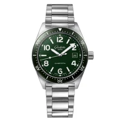 Clearance Glashütte SeaQ stål 39 mm Dykkerklokker | Til Han