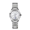 Fashion Glashütte Serenade Luna med perlemor og stållenke 32,5 mm Klokker Med Diamanter | Til Henne