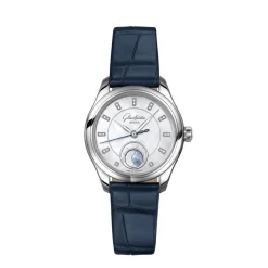 Outlet Glashütte Serenade Luna med perlemor 32,5 mm Til Henne