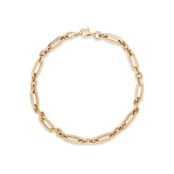Discount Gullarmbånd 19 cm leddet Armbånd
