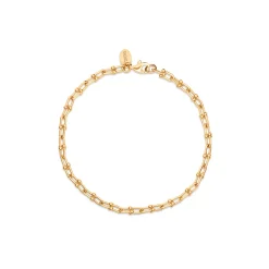Sale Gullarmbånd gult gull lenker Armbånd