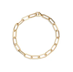 Fashion Gullarmbånd massivt 18,5 cm Armbånd