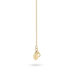 New Gullarmbånd med diamanter 0,10 ct tofarget Armbånd