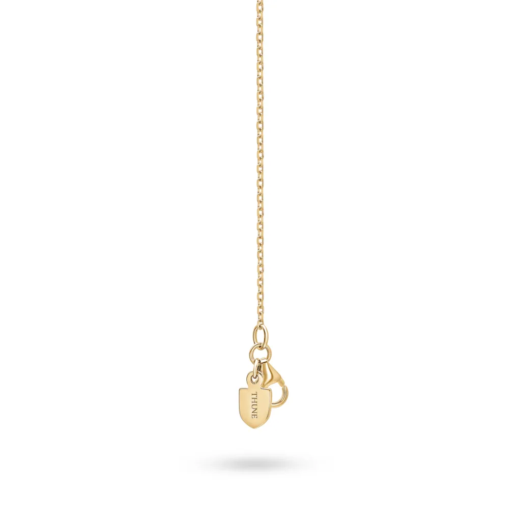 New Gullarmbånd med diamanter 0,10 ct tofarget Armbånd