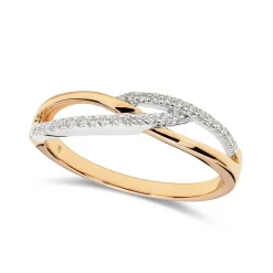 Best Gullring med diamanter 0,15 ct Ringer