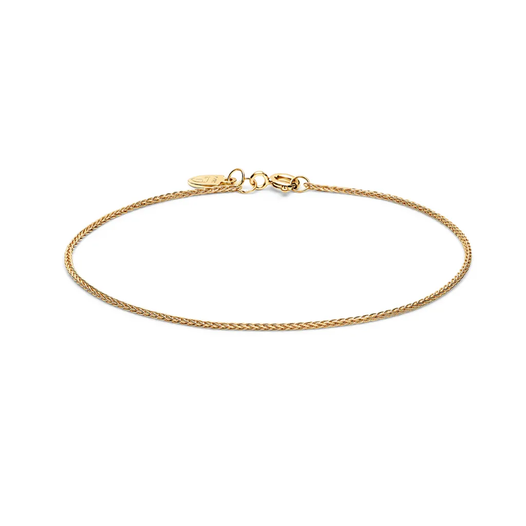 Clearance Gult gull hvetearmbånd Armbånd