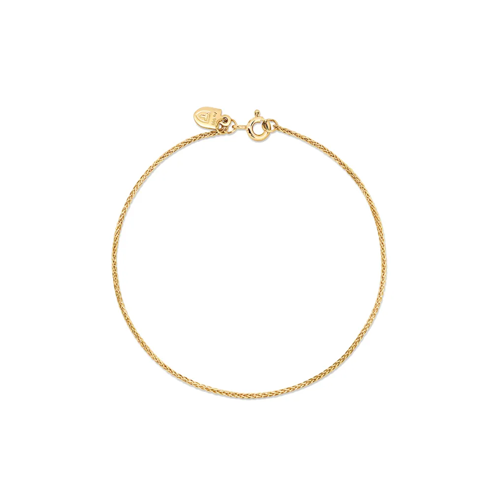 Clearance Gult gull hvetearmbånd Armbånd