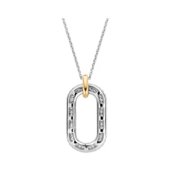 Discount Halskjede i sølv med cubic zirkonia Halssmykker