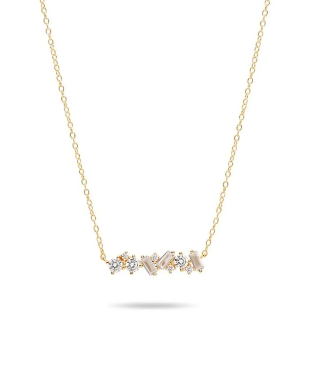 Best Halssmykke i forgylt sølv med cubic zirkonia Halssmykker