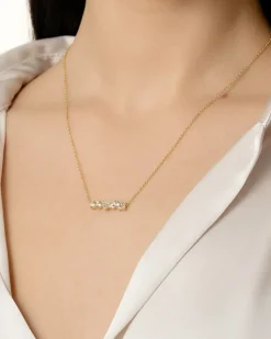 Best Halssmykke i forgylt sølv med cubic zirkonia Halssmykker