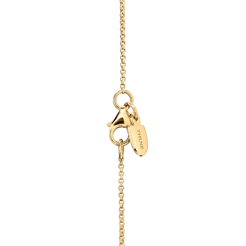 Discount Halssmykke i gult gull stjerner 0,51 ct Halssmykker