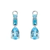 Sale Joy charms med Sky Blue- og London Blue topas Ørepynt