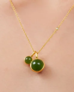 Online Little Prime Pendant Moss Halssmykker
