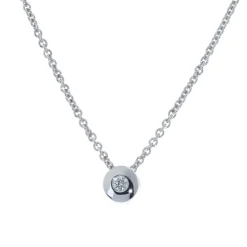 Discount Klassisk diamantanheng 0,10ct Halssmykker