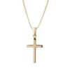 Fashion Kors i gult gull 25.5 mm Halssmykker