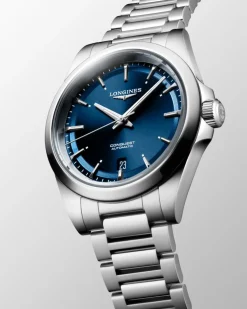 Sale Conquest Blå 38 mm Til Henne