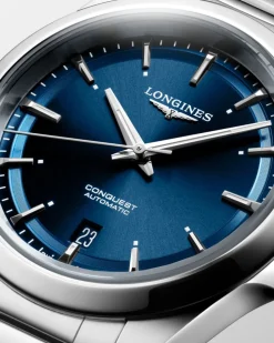 Sale Conquest Blå 38 mm Til Henne